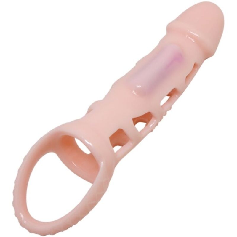 PRETTY LOVE - COPERTURA ESTENSORE DEL PENE HARRISON CON VIBRAZIONE E CINTURINO 13.5 CM - PRETTY LOVE MALE | Lingerie Harness Boutique