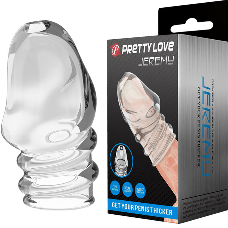 PRETTY LOVE - JEREMY SPESSORE PER PENE TRASPARENTE - PRETTY LOVE MALE | Lingerie Harness Boutique