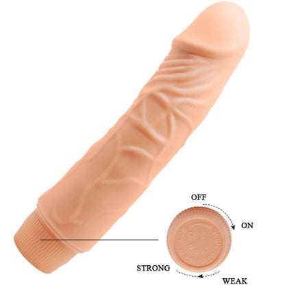 BAILE - VIBRATORE REALISTICO BARBARA 20 CM - BAILE VIBRATORS | Lingerie Harness Boutique