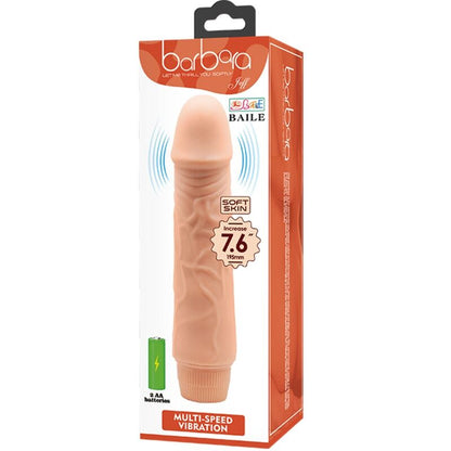 BAILE - VIBRATORE REALISTICO BARBARA 20 CM - BAILE VIBRATORS | Lingerie Harness Boutique