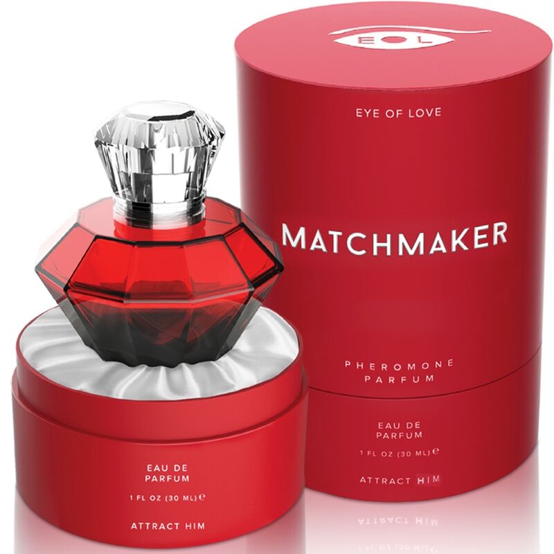 EYE OF LOVE - PROFUMO AI FEROMONI MATCHMAKER RED DIAMOND ATTRACT HIM 30 ML - EYE OF LOVE | Lingerie Harness Boutique