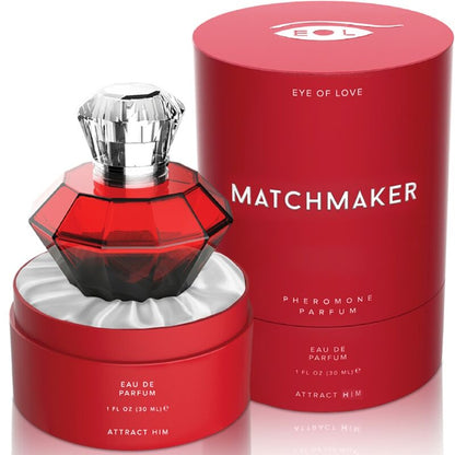 EYE OF LOVE - PROFUMO AI FEROMONI MATCHMAKER RED DIAMOND ATTRACT HIM 30 ML - EYE OF LOVE | Lingerie Harness Boutique