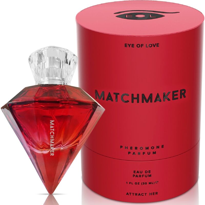 EYE OF LOVE - MATCHMAKER RED DIAMOND LGBTQ PROFUMO AI FEROMONI PER LEI 30 ML - EYE OF LOVE | Lingerie Harness Boutique