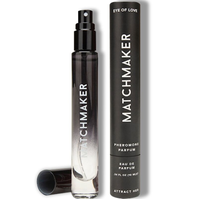 EYE OF LOVE - MATCHMAKER BLACK DIAMOND PROFUMO AI FEROMONI ATTRACT HER 10 ML - EYE OF LOVE | Lingerie Harness Boutique
