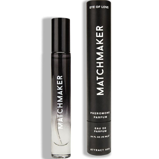 EYE OF LOVE - MATCHMAKER BLACK DIAMOND PROFUMO AI FEROMONI ATTRACT HER 10 ML - EYE OF LOVE | Lingerie Harness Boutique