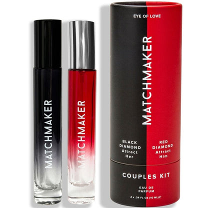 EYE OF LOVE - MATCHMAKER PHEROMONE 2PC SET COPPIE KIT ATTRATTI LEI E LUI 20 ML - EYE OF LOVE | Lingerie Harness Boutique