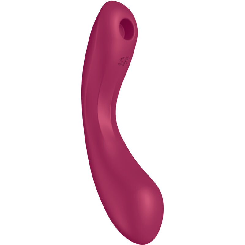 SATISFYER - CURVE TRINITY 1 AIR PULSE VIBRAZIONE GRIGIO - SATISFYER AIR PULSE | Lingerie Harness Boutique