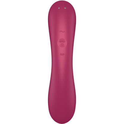 SATISFYER - CURVE TRINITY 1 AIR PULSE VIBRAZIONE GRIGIO - SATISFYER AIR PULSE | Lingerie Harness Boutique