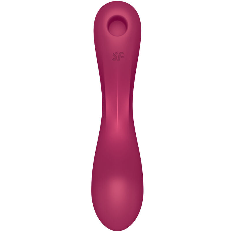SATISFYER - CURVE TRINITY 1 AIR PULSE VIBRAZIONE GRIGIO - SATISFYER AIR PULSE | Lingerie Harness Boutique