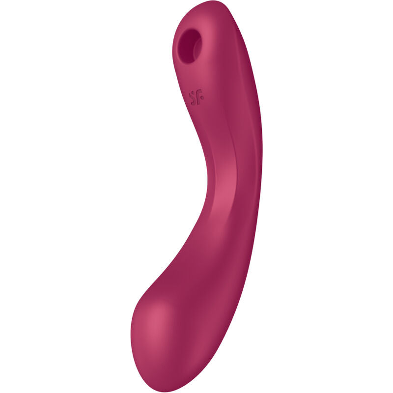 SATISFYER - CURVE TRINITY 1 AIR PULSE VIBRAZIONE GRIGIO - SATISFYER AIR PULSE | Lingerie Harness Boutique
