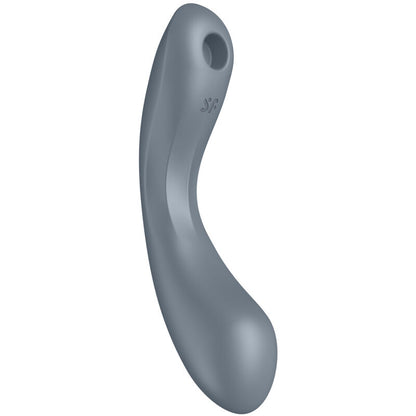 SATISFYER - CURVE TRINITY 1 AIR PULSE VIBRAZIONE GRIGIO - SATISFYER AIR PULSE | Lingerie Harness Boutique