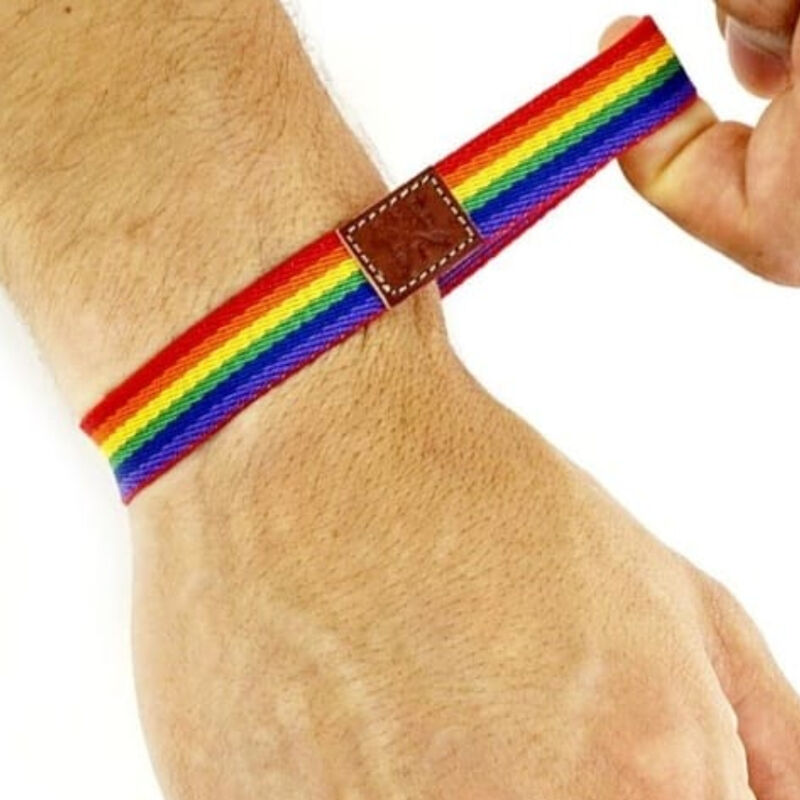 PRIDE - BRACCIALE IN GOMMA DA RAGAZZO LUXURY PRIDE - PRIDE | Lingerie Harness Boutique