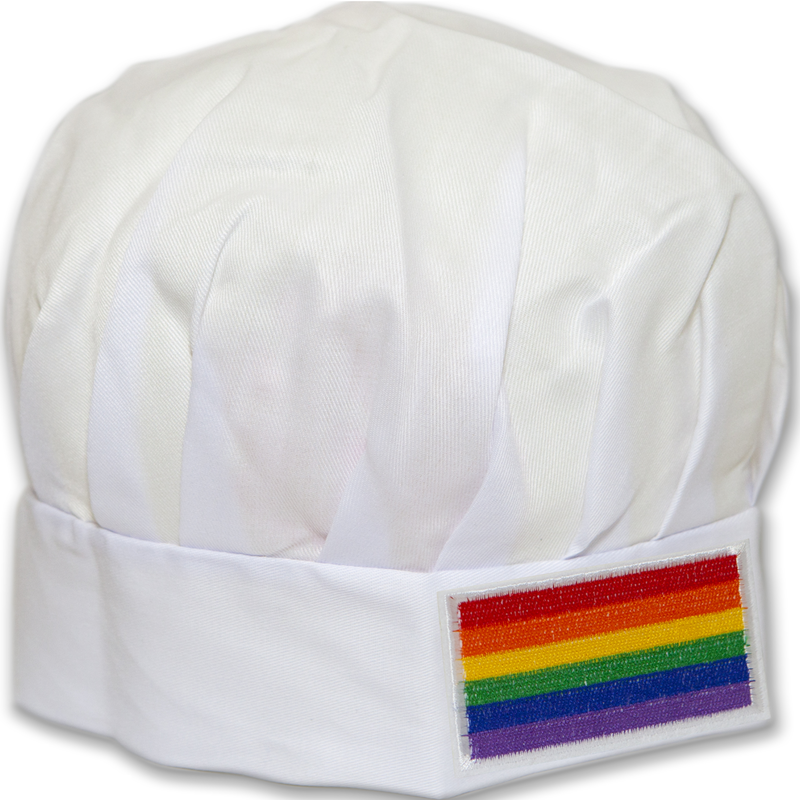 PRIDE - LGBT FLAG CHEF HAT