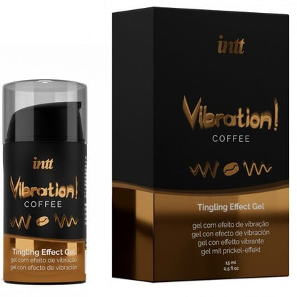 INTT MASSAGE & ORAL SEX - GEL DA MASSAGGIO AL GUSTO DI CAFFÈ EFFETTO CALDO - INTT MASSAGE & ORAL SEX | Lingerie Harness Boutique