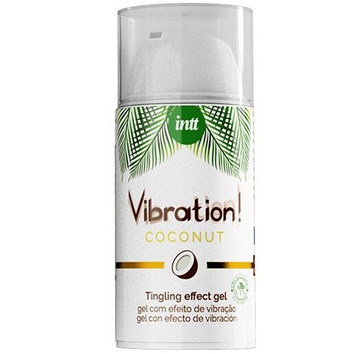 INTT - VIBRATION GEL POTENTE VIBRATORE LIQUIDO VEGANO STIMOLANTE - INTT VEGAN LINE | Lingerie Harness Boutique