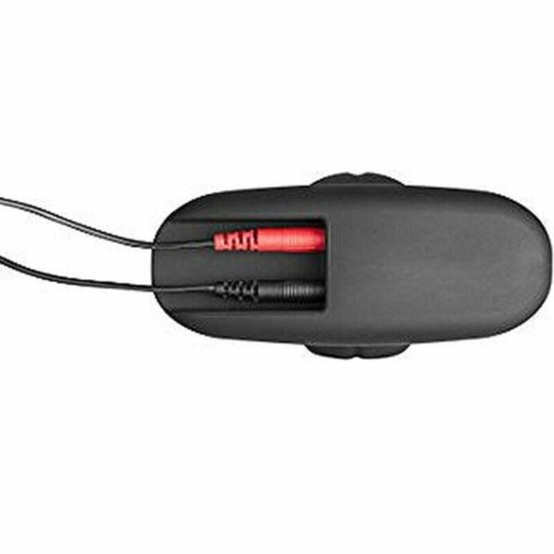 ELECTRASTIM - TAPPO ROCKER IN SILICONE NERO GRANDE - ELECTRASTIM | Lingerie Harness Boutique