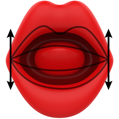 MIA - SICILIA DOPPIO PIACERE VIBRANTE + MORDENTE - MIA | Lingerie Harness Boutique