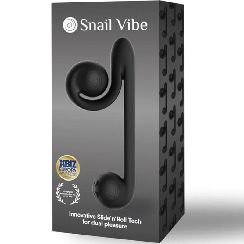 SNAIL VIBE - BLACK MULTIACTION VIBRATOR