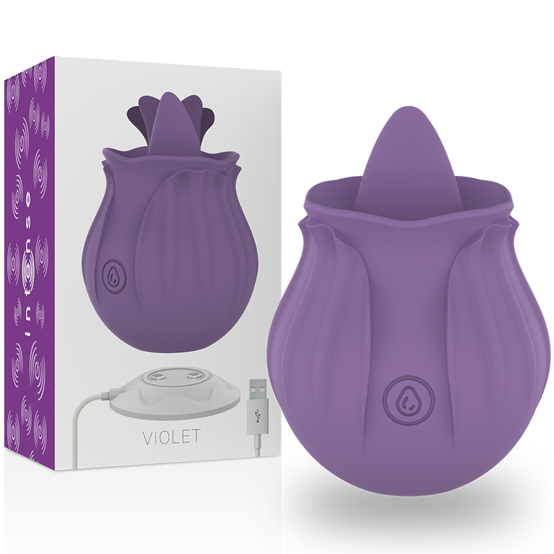 INTENSE - VIOLA CL TORIS STIMOLATORE 10 VIBRAZIONI LILLA - INTENSE FUN | Lingerie Harness Boutique