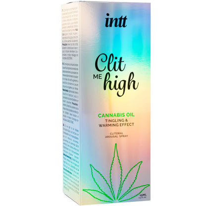 INTT RELEASES - CLIT ME HIGH CANNABIS OIL 15 ML - INTT RELEASES | Lingerie Harness Boutique