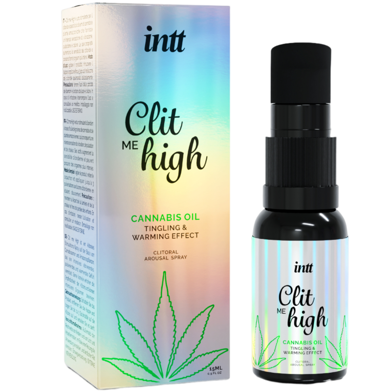 INTT RELEASES - CLIT ME HIGH CANNABIS OIL 15 ML - INTT RELEASES | Lingerie Harness Boutique