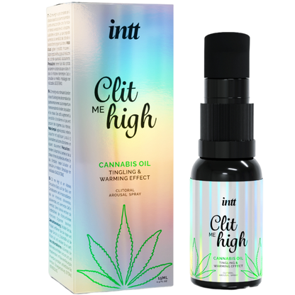 INTT RELEASES - CLIT ME HIGH CANNABIS OIL 15 ML - INTT RELEASES | Lingerie Harness Boutique