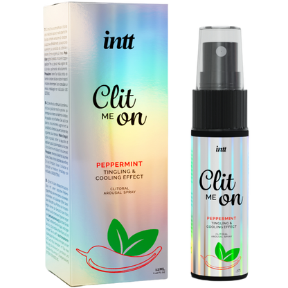 INTT RELEASES - CLIT ME ON PEPPERMIN 12 ML - INTT RELEASES | Lingerie Harness Boutique