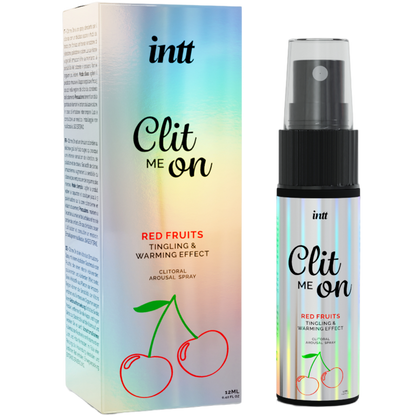 INTT RELEASES - CLIT ME AI FRUTTI ROSSI 12 ML - INTT RELEASES | Lingerie Harness Boutique
