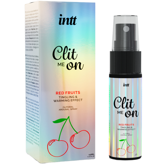 INTT RELEASES - CLIT ME AI FRUTTI ROSSI 12 ML - INTT RELEASES | Lingerie Harness Boutique