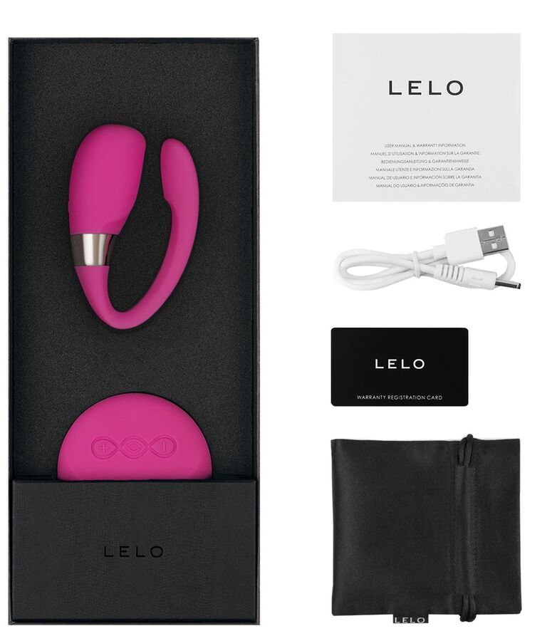 LELO - MASSAGGIATORE INSIGNIA TIANI 3 CERISE - LELO | Lingerie Harness Boutique