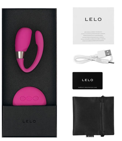 LELO - MASSAGGIATORE INSIGNIA TIANI 3 CERISE - LELO | Lingerie Harness Boutique