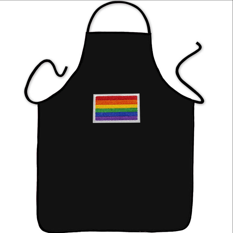 PRIDE - GOOD CHEF APRON WITH LGBT FLAG