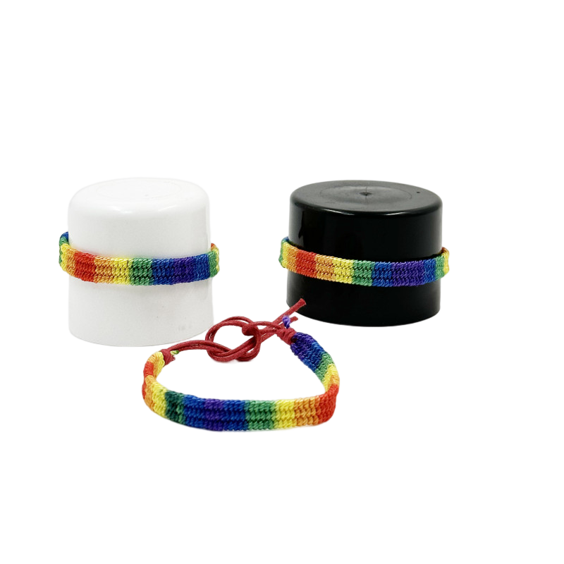 PRIDE - LGTB FLAG STRING BRACELET