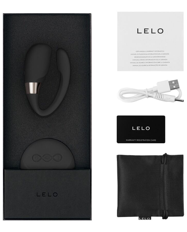 LELO - MASSAGGIATORE NERO INSIGNIA TIANI 3 - LELO | Lingerie Harness Boutique