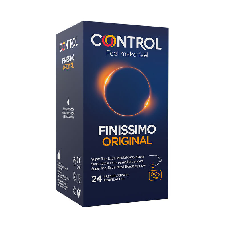 CONTROL - FINISSIMO CONDOMS 24 UNITS - CONTROL CONDOMS | Lingerie Harness Boutique