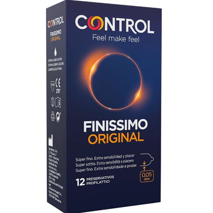 CONTROL - FINISSIMO CONDOMS 12 UNITS - CONTROL CONDOMS | Lingerie Harness Boutique