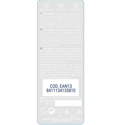 CONTROL - MASSAGGIO E PIACERE 2 EN 1 PASSIONE THAI 200 ML - CONTROL LUBES | Lingerie Harness Boutique