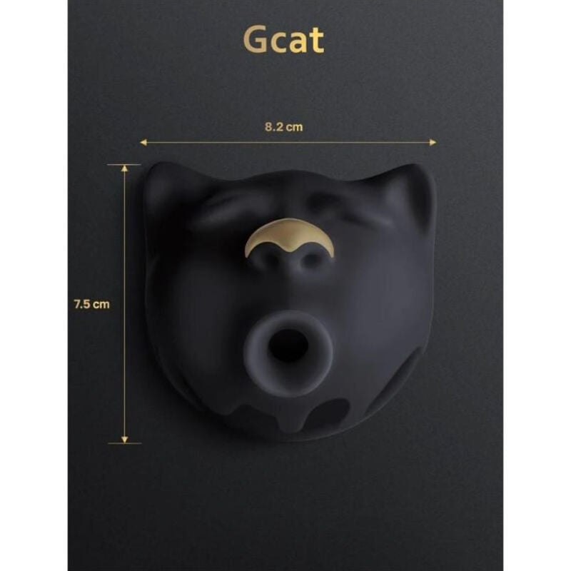 G-VIBE - GCAT MYSTIC NERO VENTOSA CLITORIDE - G-VIBE | Lingerie Harness Boutique