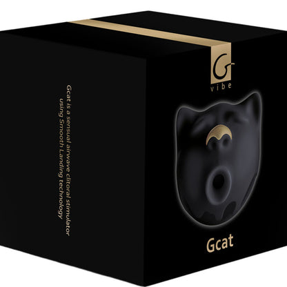 G-VIBE - GCAT MYSTIC NERO VENTOSA CLITORIDE - G-VIBE | Lingerie Harness Boutique