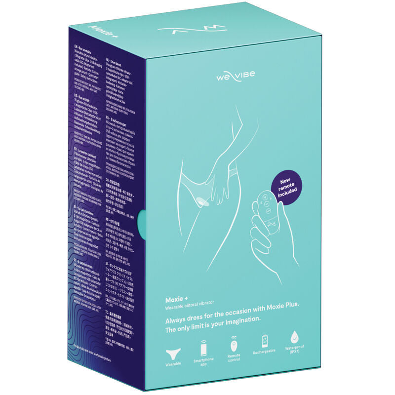 WE-VIBE - MOXIE + VIBRATORE CLITORALE AQUA