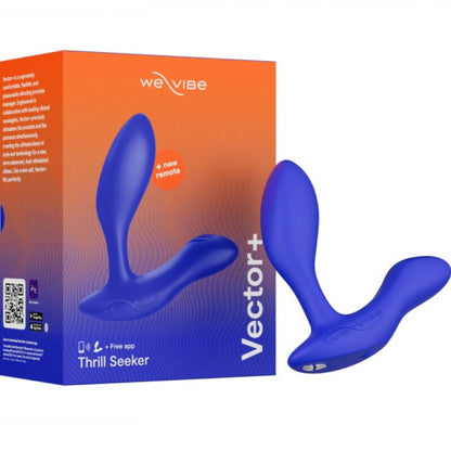 WE-VIBE - VECTOR+ BLUE PROSTATIC MASSAGER