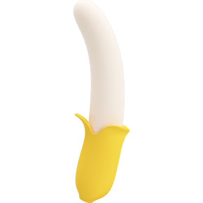 PRETTY LOVE - BANANA GEEK SUPER POWER 7 VIBRAZIONI SU E GIÙ SILICONE NERO - PRETTY LOVE | Lingerie Harness Boutique