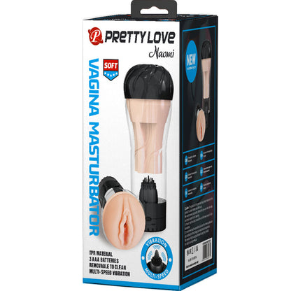 PRETTY LOVE - VIBRATORE VAGINA NAOMI - PRETTY LOVE MALE | Lingerie Harness Boutique