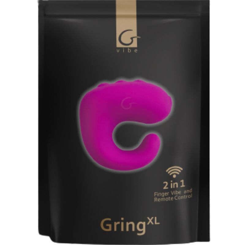 G-VIBE - FUN TOYS GRING ANELLO VIBRATORE XL LAMPONE DOLCE - G-VIBE | Lingerie Harness Boutique