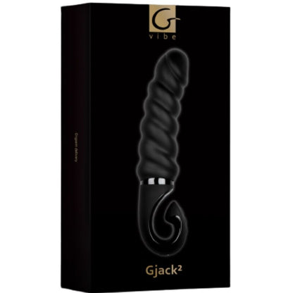 G-VIBE - G-JACK 2 - DILDO VIBRANTE NERO - G-VIBE | Lingerie Harness Boutique