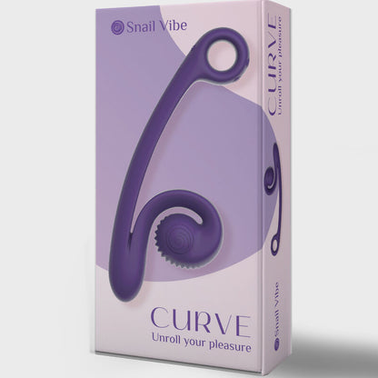 SNAIL VIBE - PINK CURVED VIBRATOR