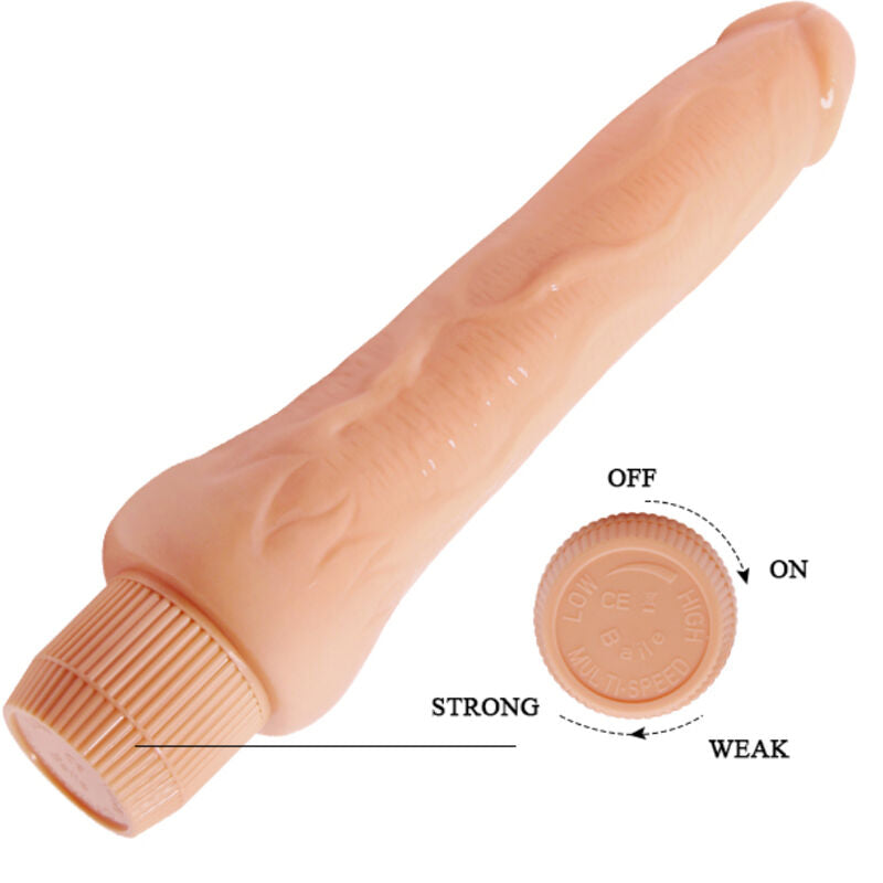 BAILE - VIBRATORE REALISTICO BARBARA 25 CM - BAILE VIBRATORS | Lingerie Harness Boutique