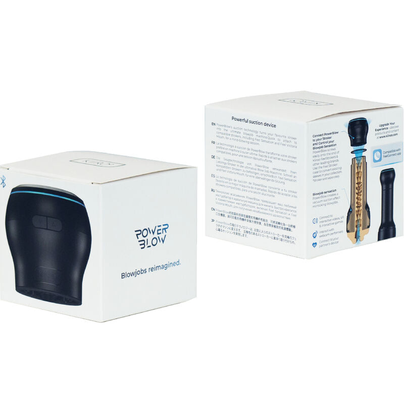 KIIROO - DISPOSITIVO DI ASPIRAZIONE INTERATTIVO POWERBLOW - KIIROO | Lingerie Harness Boutique
