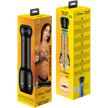 KIIROO - SET COMBO POWERBLOW & FEEL VICTORIA JUNE BOCA - KIIROO | Lingerie Harness Boutique