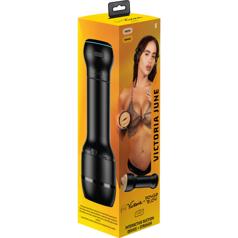 KIIROO - SET COMBO POWERBLOW & FEEL VICTORIA JUNE BOCA - KIIROO | Lingerie Harness Boutique